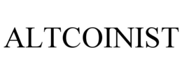 ALTCOINIST trademark