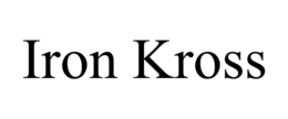 IRON KROSS trademark