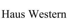 HAUS WESTERN trademark