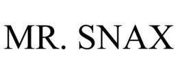 MR. SNAX trademark