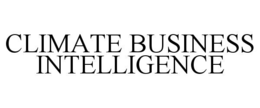 CLIMATE BUSINESS INTELLIGENCE trademark