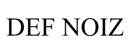 DEF NOIZ trademark