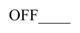 OFF____ trademark