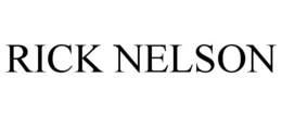 RICK NELSON trademark