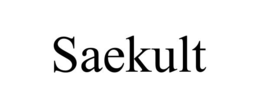 SAEKULT trademark
