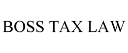 BOSS TAX LAW trademark