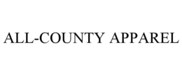 ALL-COUNTY APPAREL trademark