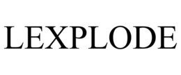 LEXPLODE! trademark