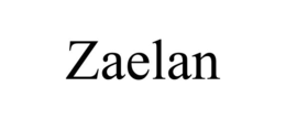 ZAELAN trademark