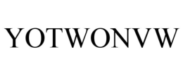 YOTWONVW trademark