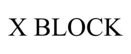 X BLOCK trademark