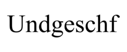 UNDGESCHF trademark