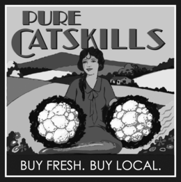 PURE CATSKILLS BUY FRESH. BUY LOCAL. trademark