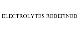 ELECTROLYTES REDEFINED trademark