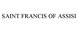 SAINT FRANCIS OF ASSISI trademark