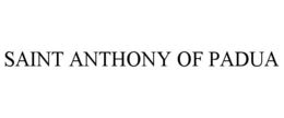 SAINT ANTHONY OF PADUA trademark