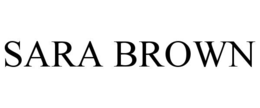SARA BROWN trademark