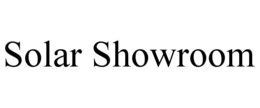 SOLAR SHOWROOM trademark