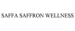 SAFFA SAFFRON WELLNESS trademark