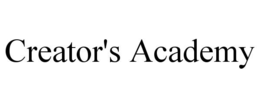 CREATOR'S ACADEMY trademark