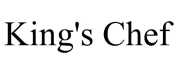 KING'S CHEF trademark