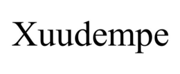 XUUDEMPE trademark