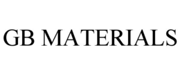 GB MATERIALS trademark