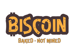 BISCOIN BAKED - NOT MINED trademark