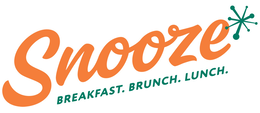 SNOOZE BREAKFAST. BRUNCH. LUNCH. trademark