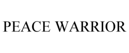 PEACE WARRIOR trademark