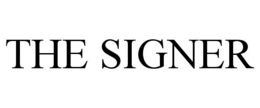 THE SIGNER trademark