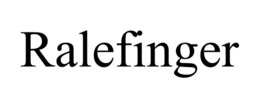 RALEFINGER trademark
