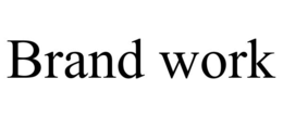 BRAND WORK trademark