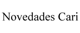 NOVEDADES CARI trademark