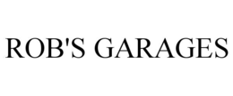 ROB'S GARAGES trademark