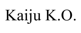 KAIJU K.O. trademark