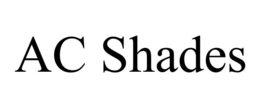 AC SHADES trademark