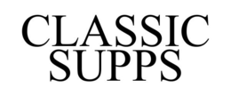 CLASSIC SUPPS trademark