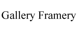 GALLERY FRAMERY trademark