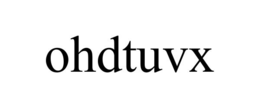 OHDTUVX trademark