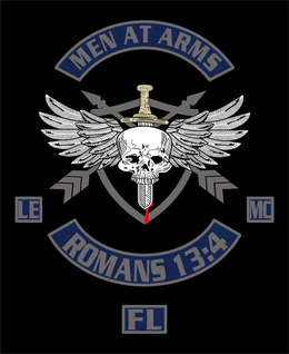 MEN AT ARMS LE MC ROMANS 13:4 FL trademark