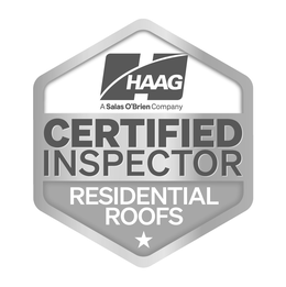 H HAAG A SALAS O'BRIEN COMPANY CERTIFIED INSPECTOR RESIDENTIAL ROOFS trademark