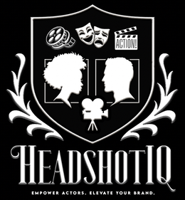 HEADSHOTIQ EMPOWER ACTORS. ELEVATE YOUR BRAND. ACTION! trademark