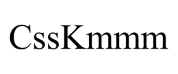 CSSKMMM trademark