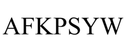 AFKPSYW trademark