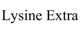 LYSINE EXTRA trademark