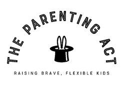 THE PARENTING ACT RAISING BRAVE, FLEXIBLE KIDS trademark