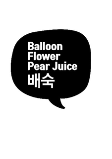 BALLOON FLOWER PEAR JUICE trademark