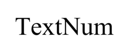 TEXTNUM trademark