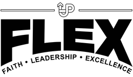 UP FLEX FAITH · LEADERSHIP · EXCELLENCE trademark
